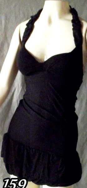 Vestido Frente Unica Preto